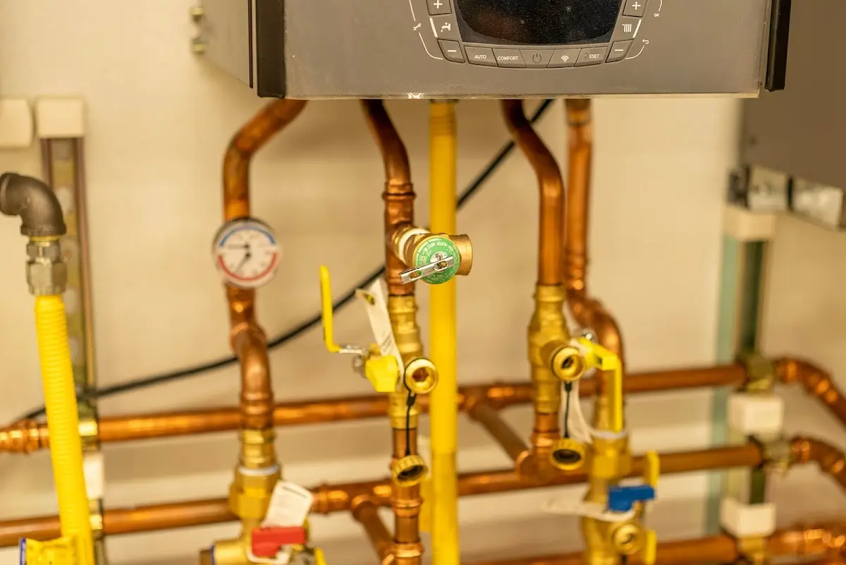 Licensed technician providing Backflow Prevention for a homeowner in Busti